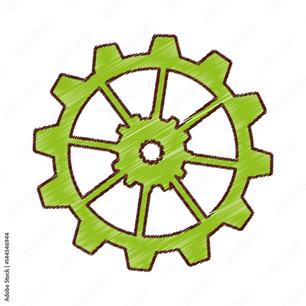 gear settings setup icon vector illustration design gear settings setup icon vector illustration design