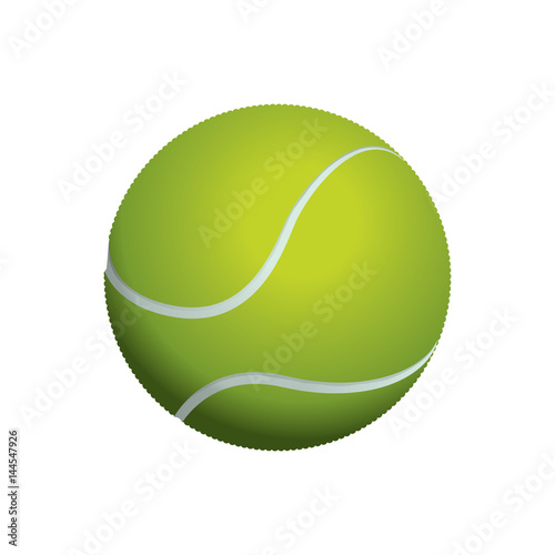 Tennis sport game icon vector illustration graphic design