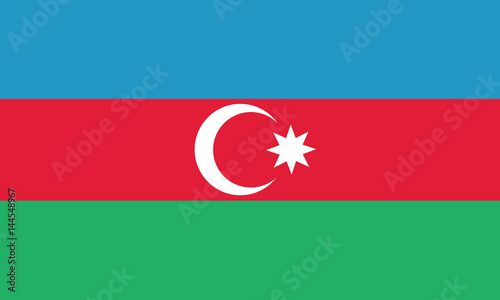 vector of azerbaijan, flag