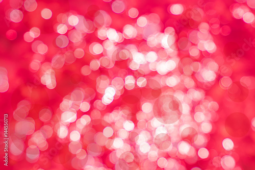 abstract red pink color bokeh light pattern - can use to display or montage on product