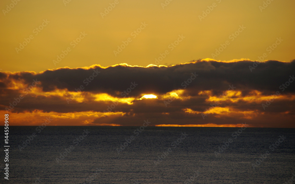 Obraz premium Sonnenaufgang auf Fuerteventura