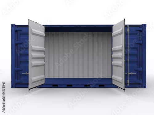 Open Side Container