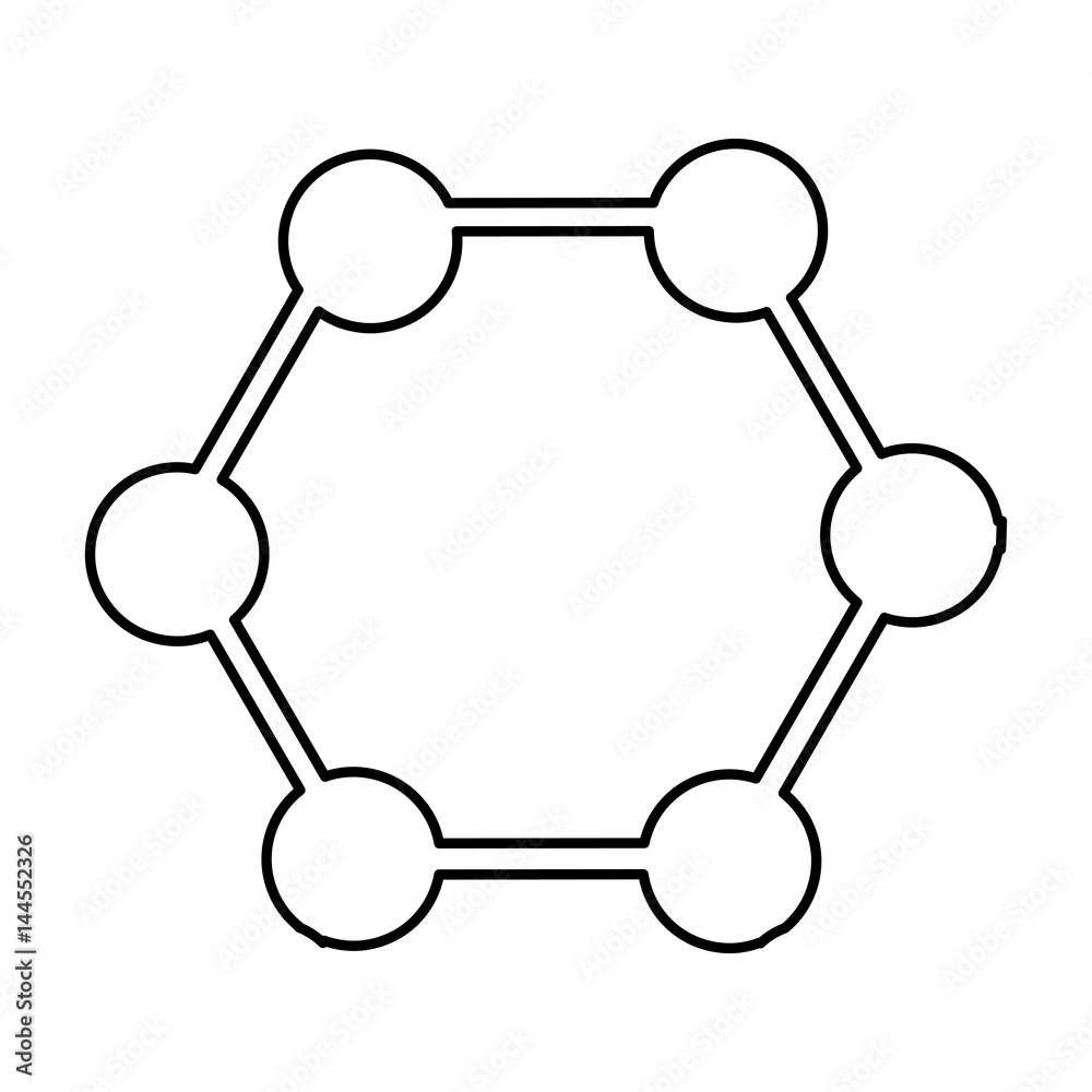 molecular structure isolated icon vector illustration design molecular structure isolated icon vector illustration design