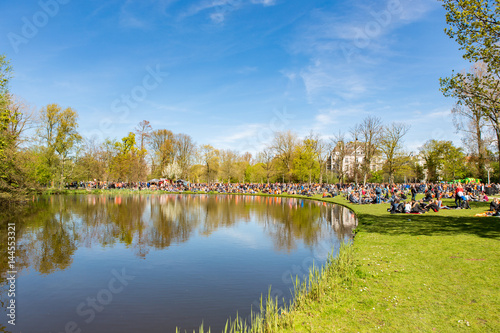 Kingsday in the Vondelpark photo