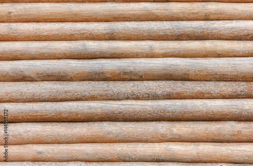 Background of larch logs