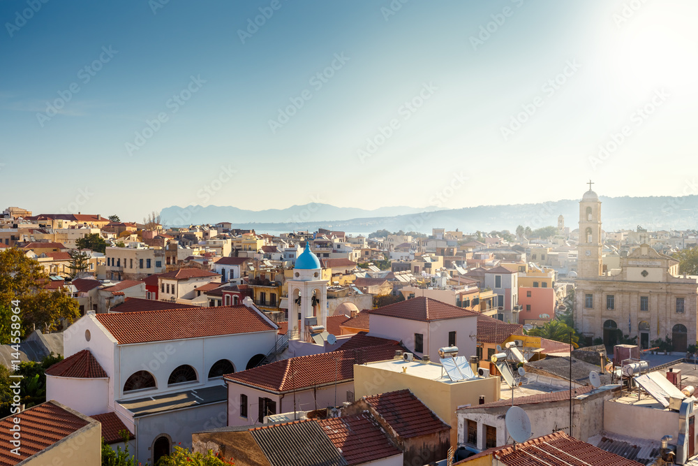 View of Chania city. Greece. Crete