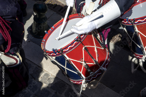 The procession with the relics of the patron saint of Corfu, Saint Spyridon. Epitaph and litany of St. Spyridon.