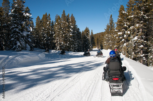 Snowmobilers  photo