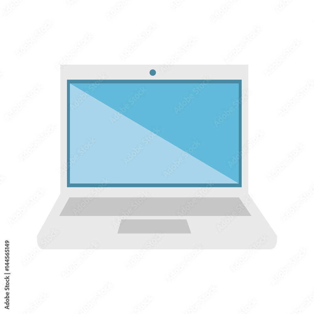 computer laptop isolated icon computer laptop isolated icon