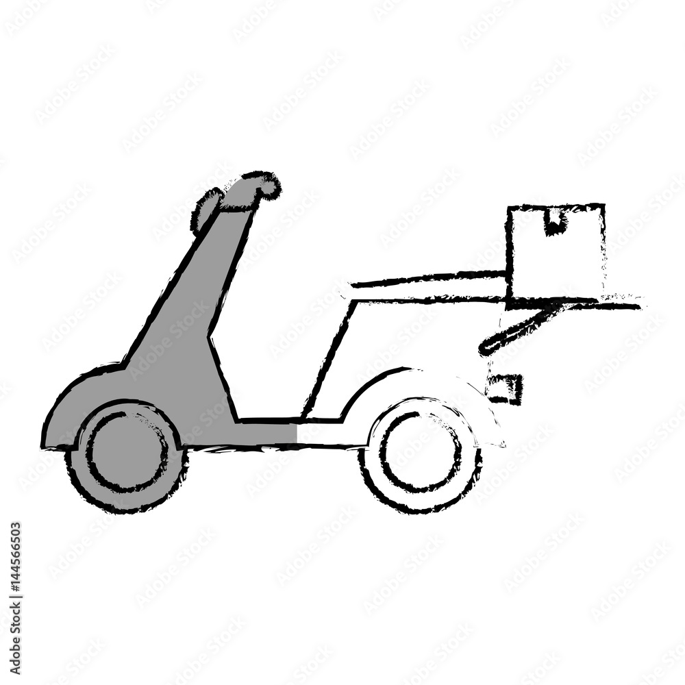 scooter motorcycle isolated icon scooter motorcycle isolated icon