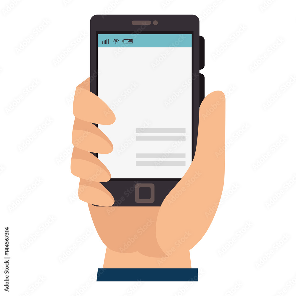 smartphone device isolated icon smartphone device isolated icon