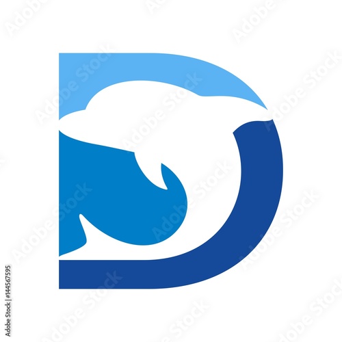 dolphin logo vector