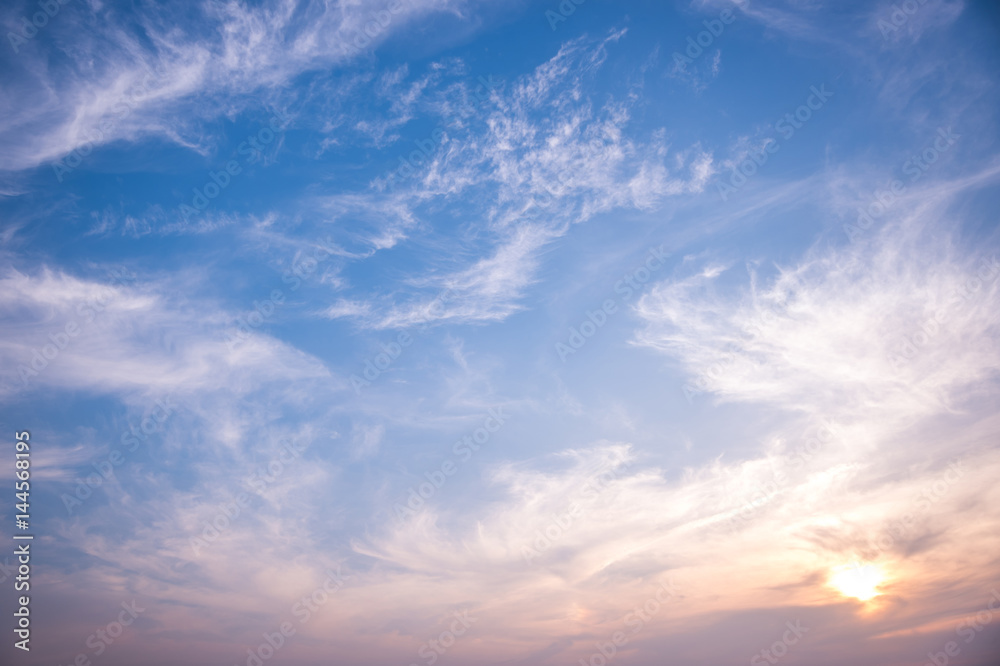 Obraz premium Blue Sky background