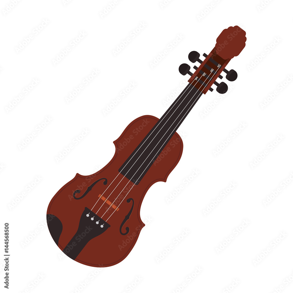 Violin music instrument icon vector illustration graphic design Violin music instrument icon vector illustration graphic design
