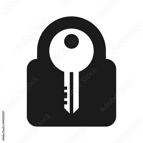 lock and key logo vector.