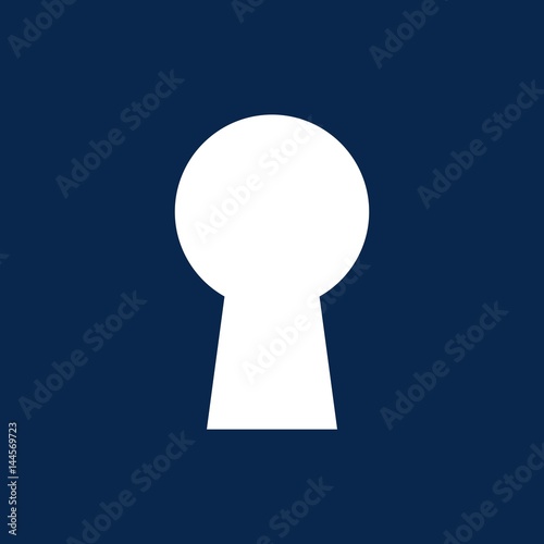 key hole logo vector.