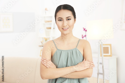 Portrait of beautiful Asian...