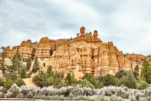 Incredibly beautiful landscape in Bryce Canyon National Park, Utah, USA.