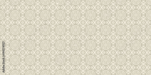 Asian decorative background. Chinese and Japanese style. Vector seamless pattern
