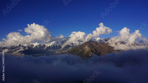 gongga mountains in sichuan