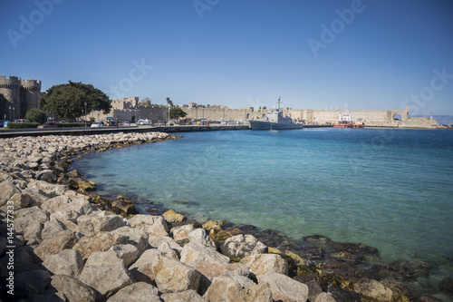 Port in the City of Rhodes, Greece © smartin69