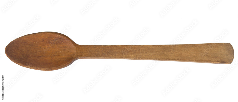 Wooden spoon isolated on white background , clipping path. Wooden spoon isolated on white background , clipping path.