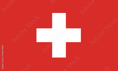 vector of  switzerland flag