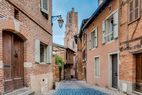 Cathedral Basilica of Saint Cecilia, in Albi, France photo