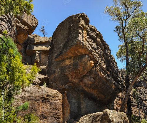 Climb to the top of a rock Pinnacle
