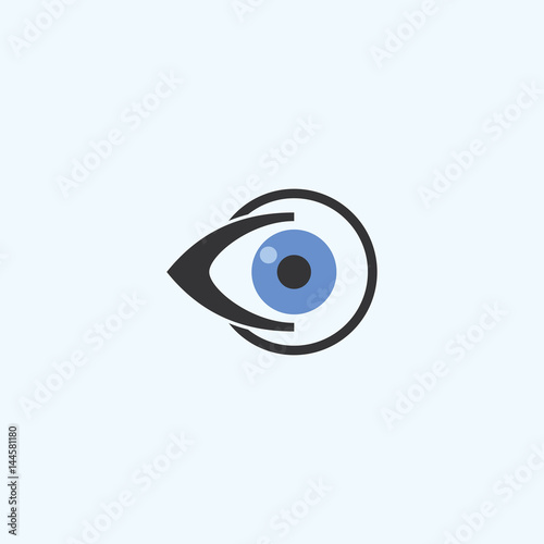 Eye stock logo design vector