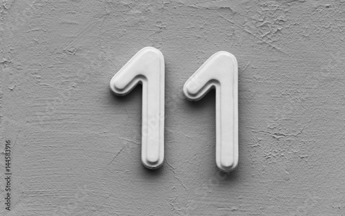 Obraz na płótnie Hausnummer 11