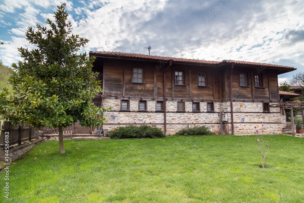 Traditional Bulgarian old house in village Traditional Bulgarian old house in village