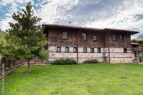 Traditional Bulgarian old house in village
