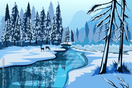 Nature Landscape scenery Background