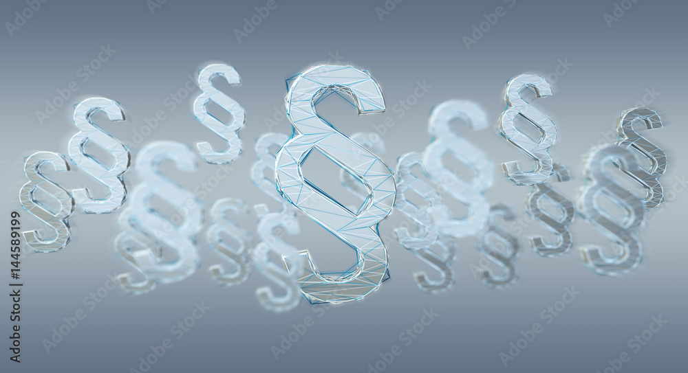 Law protection right icons 3D rendering Law protection right icons 3D rendering