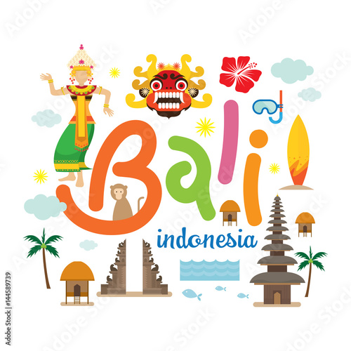 Bali, Indonesia Travel and Attraction, Landmarks, Tourism and Traditional Culture