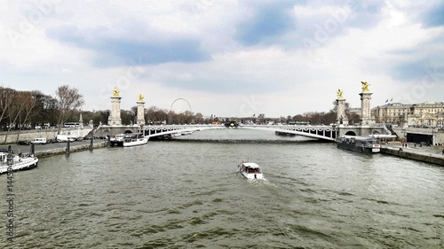 Fotografie Der Pont Alexandre III