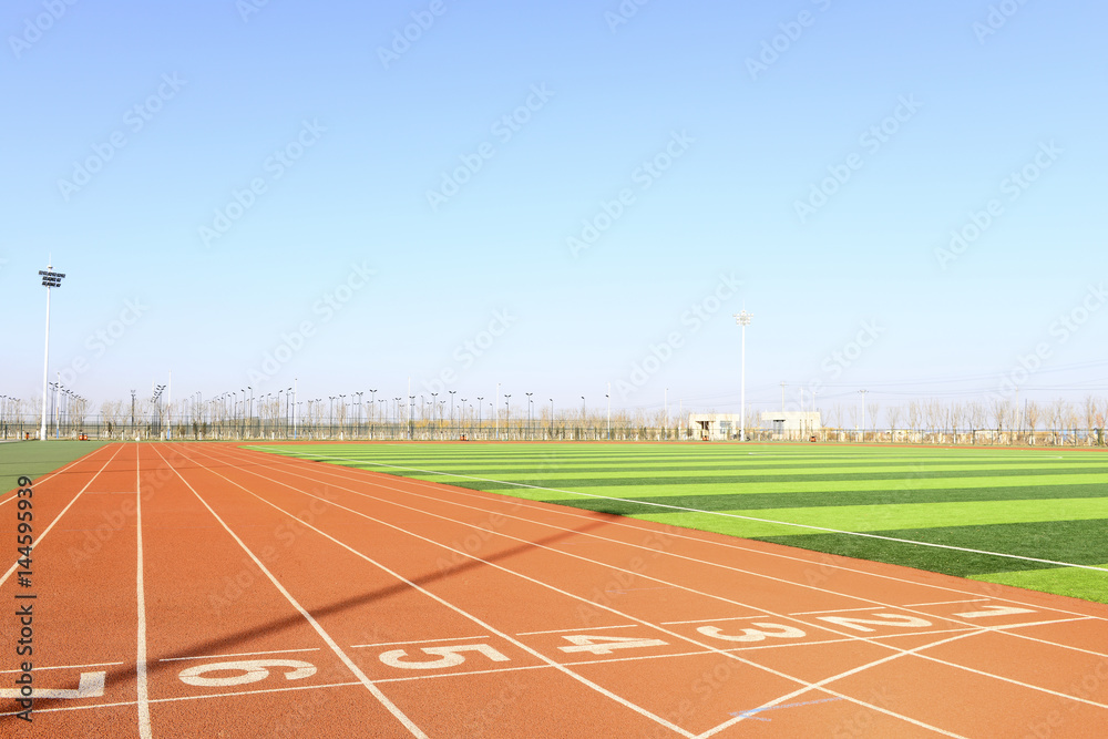 Fototapeta premium Stadium runway