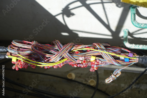 câblage fibre optique