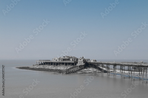 Abandoned Pier, Weston-Super-Mare.