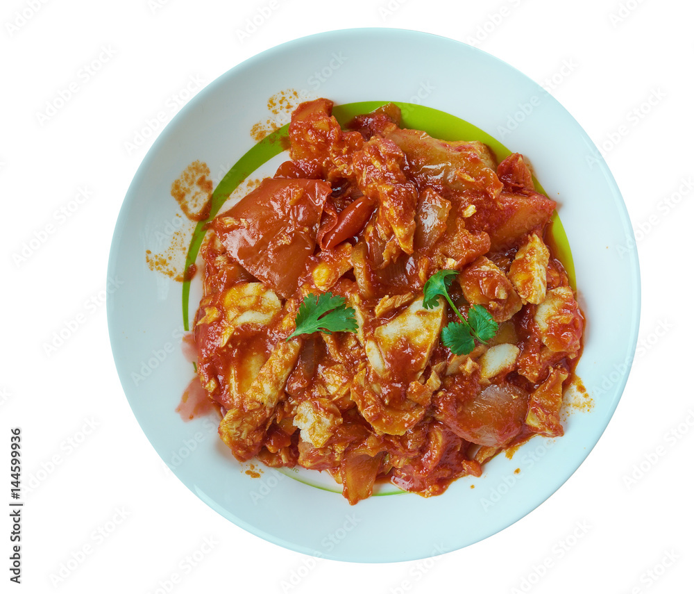 Basque fish stew