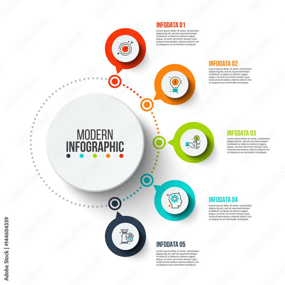 Business data visualization. Business data visualization.