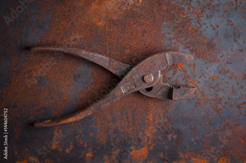 Old rusty tools