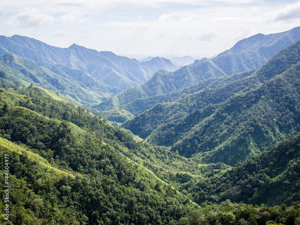 Rice terraces of Batad in Luzon, Philippines