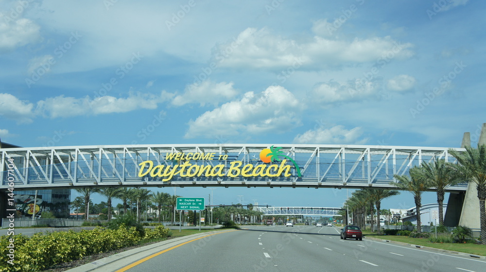 Welcome at Daytona Beach