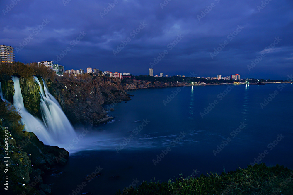 Lower Düden Waterfall in Antalya Province