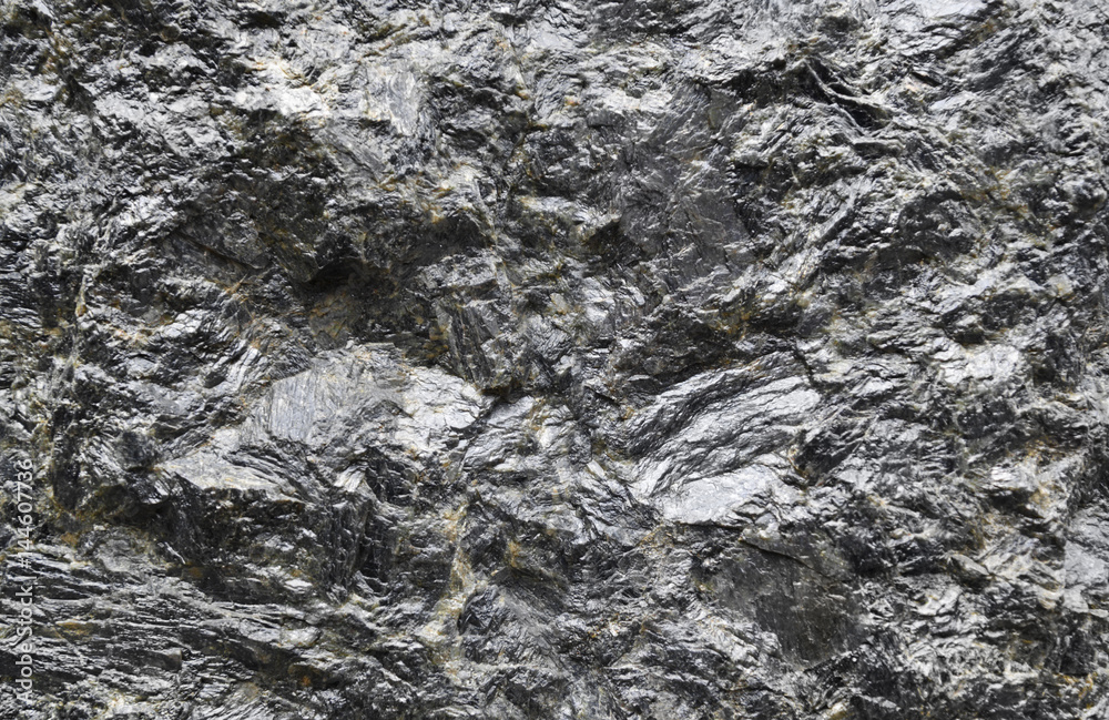 Fototapeta premium Unpolished gabbro slab