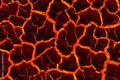 magma Background, The red crack astage for background