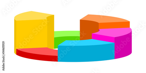 Camembert 3D 6 Couleurs