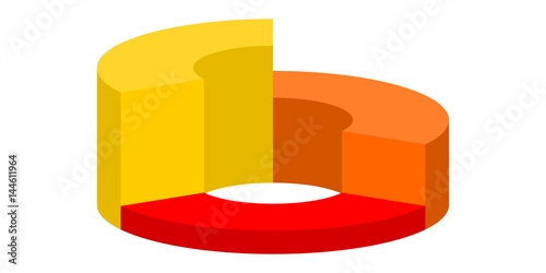 Camembert 3D 3 Couleurs
